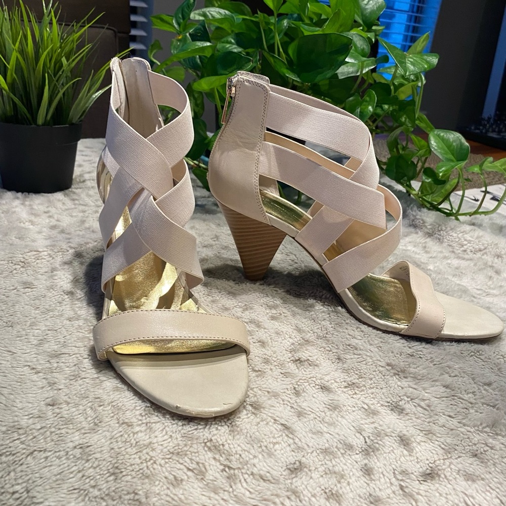 Beautiful strapped heels